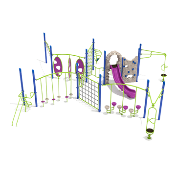 PGP037 - Minnetonka Climber Playground - Ages 5 To 12 Yr - Front
