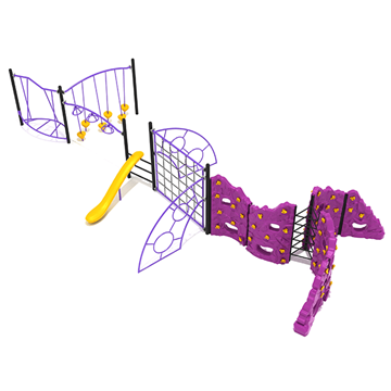 PGP016 - Thunder Basin Playground Climbing Structure - Ages 5 To 12 Yr - Front