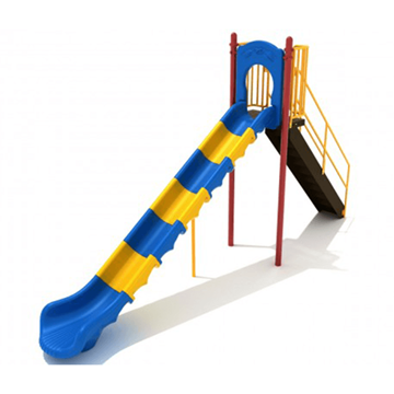 PSL010 - 7 Foot Single Single Sectional Freestanding Slide - Ages 5 To 12 Yr - Alternate
